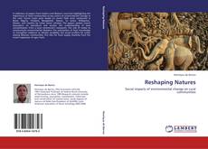 Reshaping Natures kitap kapağı