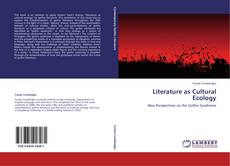 Обложка Literature as Cultural Ecology