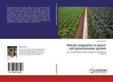 Portada del libro de Nitrate migration in plant-soil-groundwater system