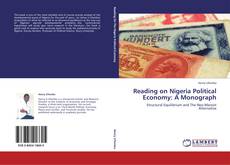 Capa do livro de Reading on Nigeria Political Economy: A Monograph 
