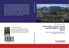 Capa do livro de Citizenship, Social Capital and HIV/AIDS in South Africa 