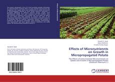 Portada del libro de Effects of Micronutriennts on Growth in Micropropagated Potato