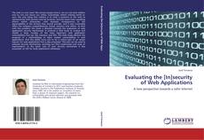 Portada del libro de Evaluating the [In]security of Web Applications