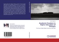 Capa do livro de Academic Freedom in Higher Education of Ethiopia 