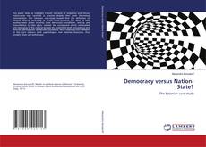 Capa do livro de Democracy versus Nation-State? 