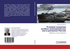 Couverture de Условия создания особых экономических зон в регионах России