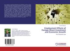 Обложка Employment Effects of Foreign Direct Investment and Economic Growth