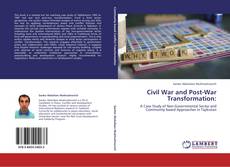 Buchcover von Civil War and Post-War Transformation:
