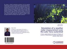 Bookcover of Simulation of a weather radar measurement over the Lake Tana watershed
