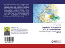 Couverture de Academic Influence in African Development