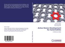 Active Device Development for Automobiles kitap kapağı
