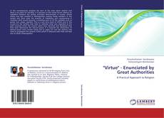 "Virtue" - Enunciated by Great Authorities kitap kapağı