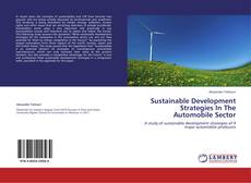 Buchcover von Sustainable Development Strategies In The Automobile Sector