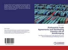 Portada del libro de Preferential Trade Agreements and Developing Country use of Antidumping