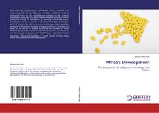 Bookcover of Africa's Development