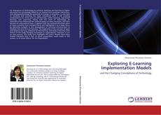 Capa do livro de Exploring E-Learning Implementation Models 