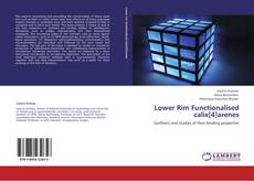 Lower Rim Functionalised calix[4]arenes kitap kapağı