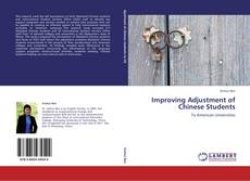 Couverture de Improving Adjustment of Chinese Students