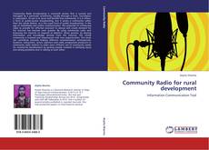 Capa do livro de Community Radio for rural development 