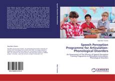 Couverture de Speech Perception Programme for Articulation-Phonological Disorders