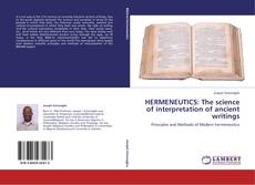 Couverture de HERMENEUTICS: The science of interpretation of ancient writings