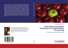 Portada del libro de Educational Strategies Centered on the Beneficiary of Learning