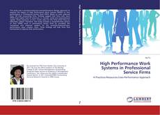 Portada del libro de High Performance Work Systems in Professional Service Firms