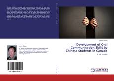 Buchcover von Development of Oral Communication Skills by Chinese Students in Canada