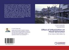 Bookcover of Effect of Urbanization on Flood Generation