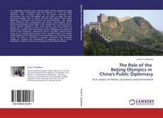 Capa do livro de The Role of the Beijing Olympics in China's Public Diplomacy 