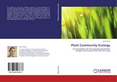 Capa do livro de Plant Community Ecology 