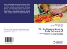Couverture de Why Do Students Decide to Study Culinary Arts?