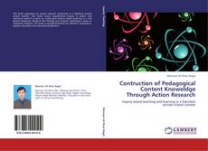 Copertina di Contruction of Pedagogical Content Knoweldge Through Action Research