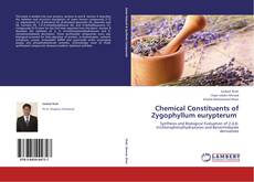 Chemical Constituents of Zygophyllum eurypterum kitap kapağı