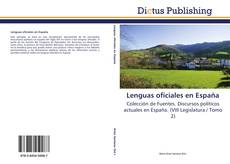 Bookcover of Lenguas oficiales en España