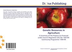 Copertina di Genetic Resources in Agriculture