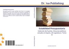 Bookcover of Estabilidad Presupuestaria