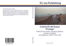 Portada del libro de Catástrofe del buque "Prestige"