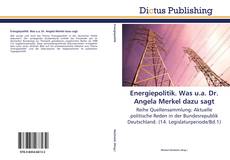 Energiepolitik. Was u.a. Dr. Angela Merkel dazu sagt kitap kapağı