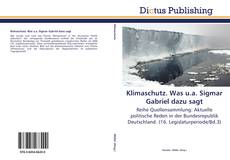 Bookcover of Klimaschutz. Was u.a. Sigmar Gabriel dazu sagt
