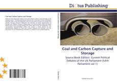 Couverture de Coal and Carbon Capture and Storage