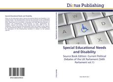 Portada del libro de Special Educational Needs and Disability