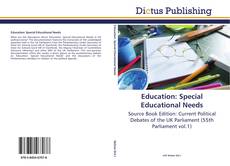 Portada del libro de Education: Special Educational Needs