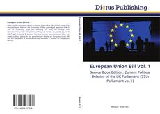 Couverture de European Union Bill Vol. 1