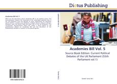 Couverture de Academies Bill Vol. 5