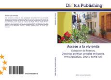 Borítókép a  Acceso a la vivienda - hoz