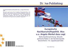 Borítókép a  Europäische Nachbarschaftspolitik. Was u.a. Angela Merkel dazu sagt - hoz