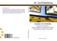 Borítókép a  Acceso a la vivienda - hoz