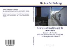 Couverture de Estatuto de Autonomía de Andalucía