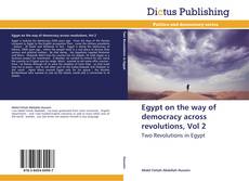 Egypt on the way of democracy across revolutions, Vol 2的封面